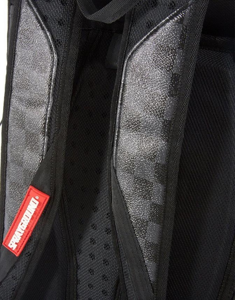 Black Men's Sprayground Sharks In Paris Backpacks | TVCP35296