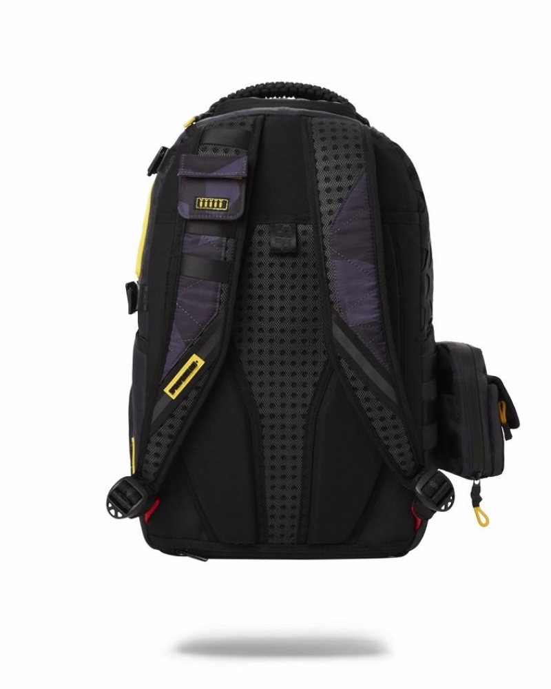 Black Men's Sprayground Special Ops Ab Backpacks | PHCJ63427