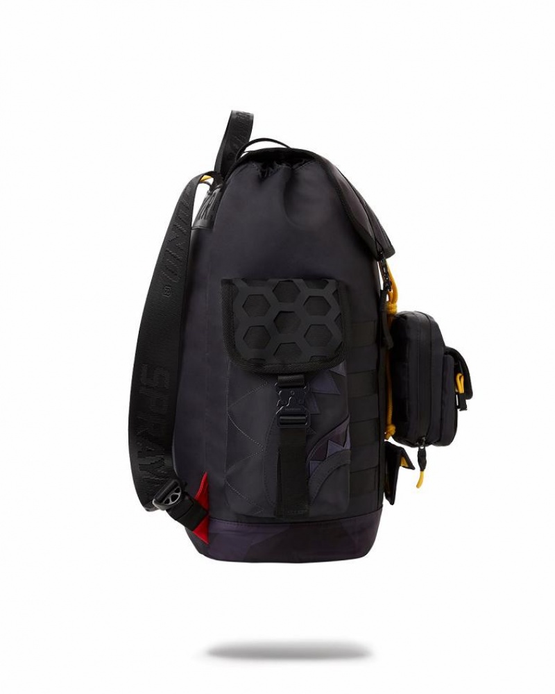 Black Men's Sprayground Special Ops Ab Monte Carlo | QYJW47216