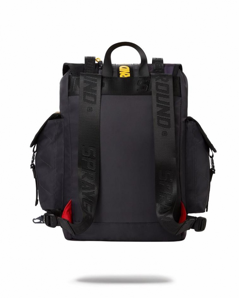 Black Men's Sprayground Special Ops Ab Monte Carlo | QYJW47216