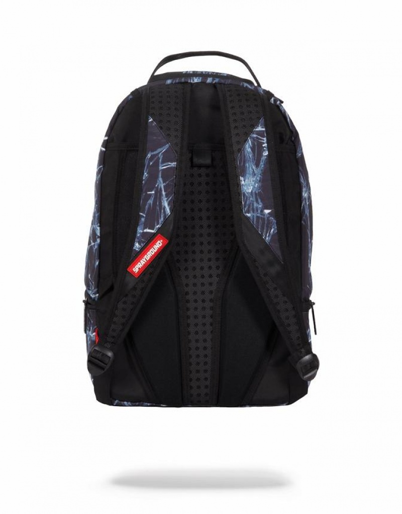 Black Men's Sprayground Sprygrnd No. 1 Backpacks | PKRW47013