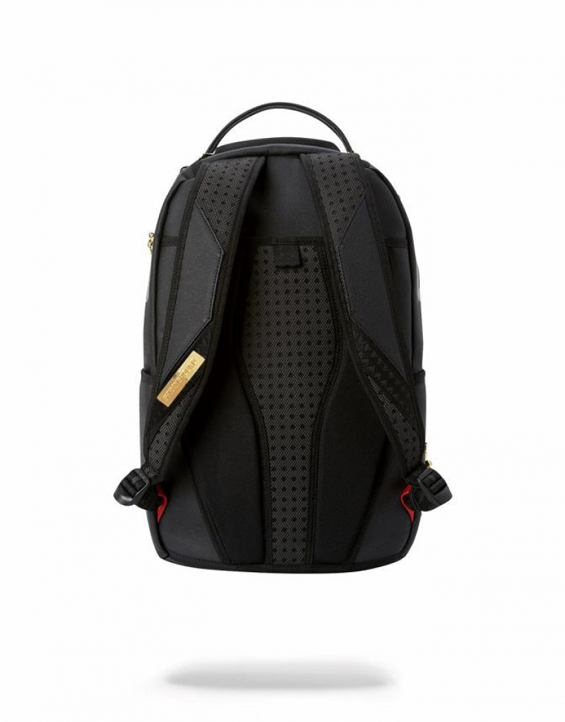 Black Men's Sprayground The 11 Ninjas Backpacks | WLXY04583