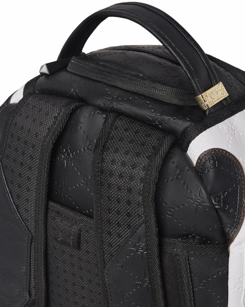 Black Men's Sprayground V.V.I.P Backpacks | SGYO04615