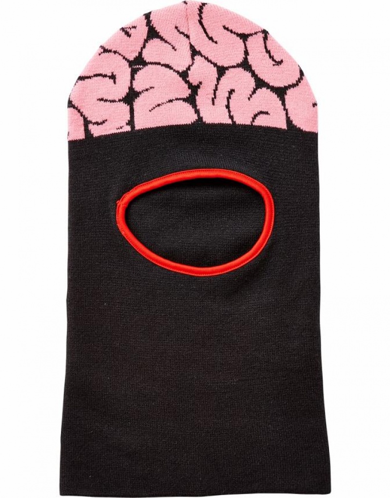 Black Pink Women's Sprayground Brain Matter Ski Mask | WNVS67341