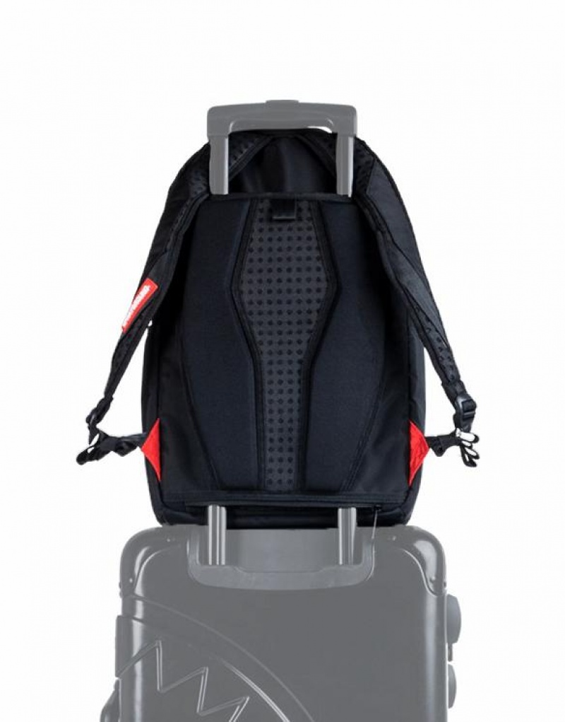 Black White Men's Sprayground Coast To Coast Backpacks | CSAK79058