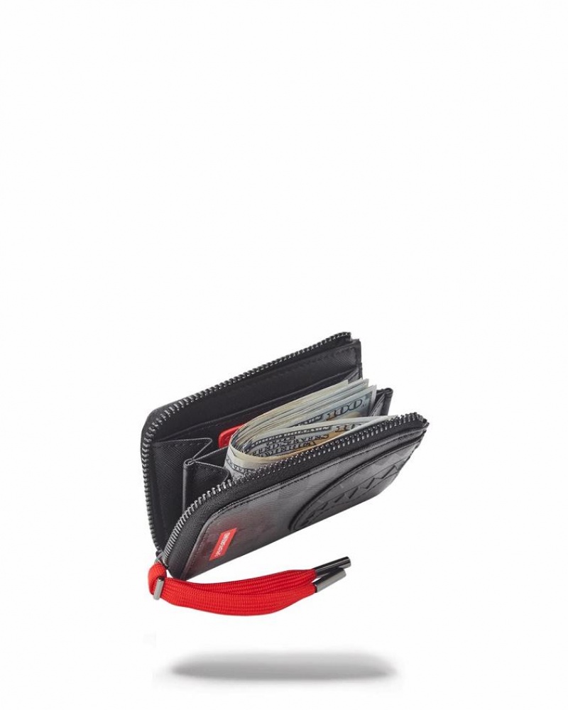 Black Women's Sprayground 3am Never Sleep Wallets | QBIV48739