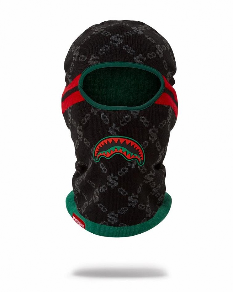 Black Women\'s Sprayground Dinero Ski Mask | ATZL07641