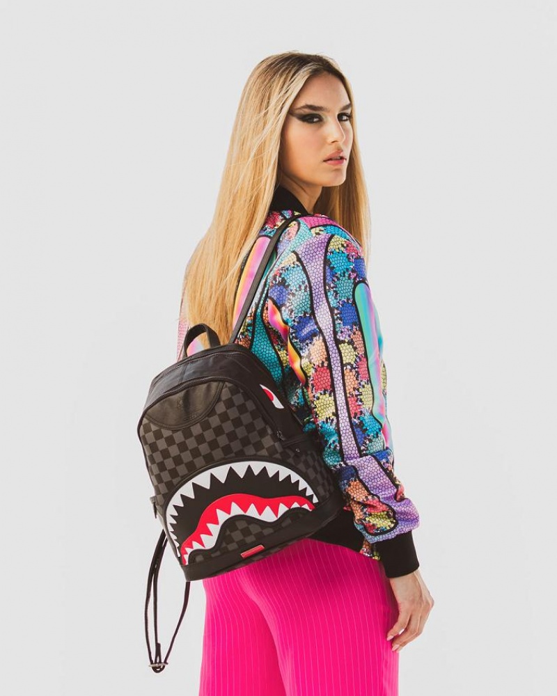 Black Women's Sprayground Henny Aiir To The Throne Savage | XJAF60153