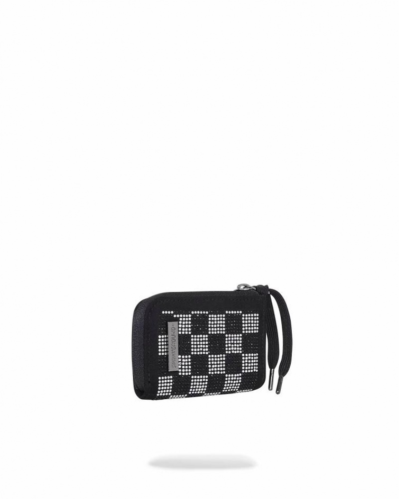 Black Women's Sprayground Light Years Ahead Wallets | EUKL08763