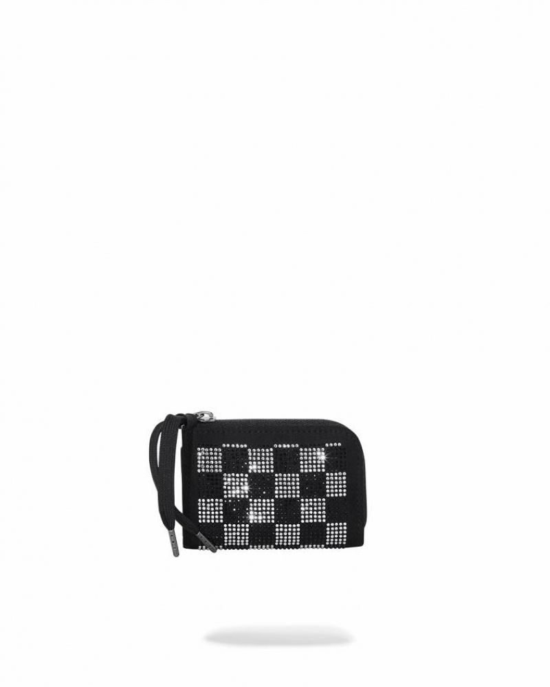 Black Women's Sprayground Light Years Ahead Wallets | EUKL08763