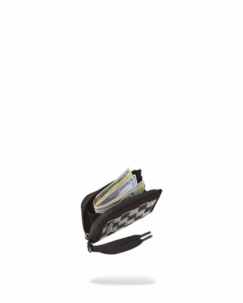 Black Women's Sprayground Light Years Ahead Wallets | EUKL08763