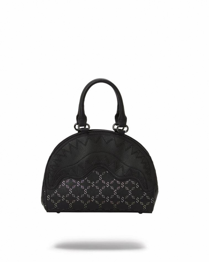 Black Women's Sprayground Pri$m Superjet Handbag | PLIE57361