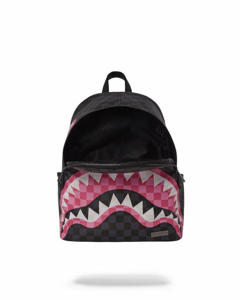 Black Women's Sprayground Sharks In Candy Savage | UKRP18704