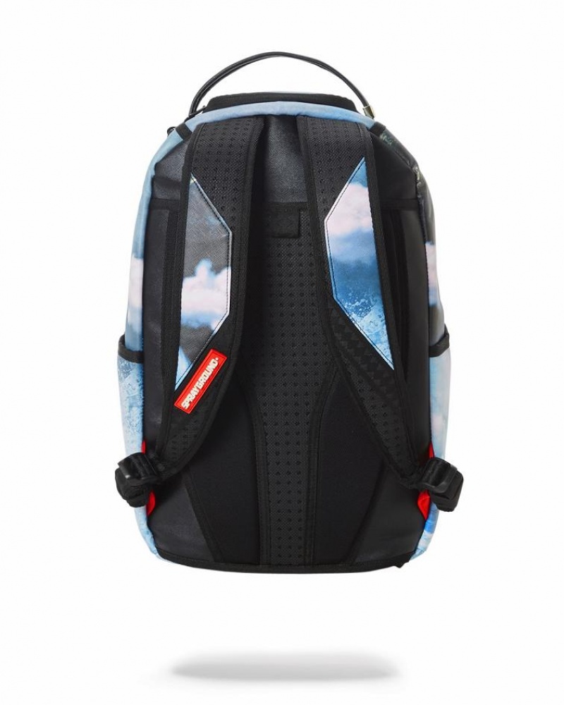 Blue Men's Sprayground Bruce Lee Backpacks | HBEZ41358