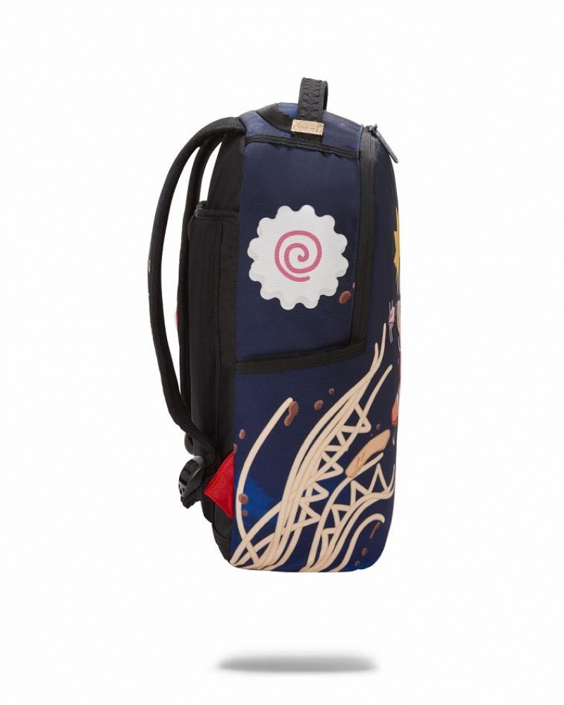 Blue Men's Sprayground Naruto Backpacks | CKEH31274