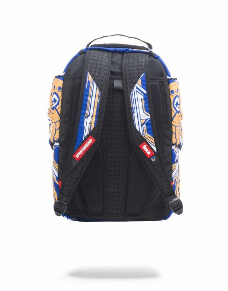 Blue Men's Sprayground Nbalab Backpacks | TBSR23167