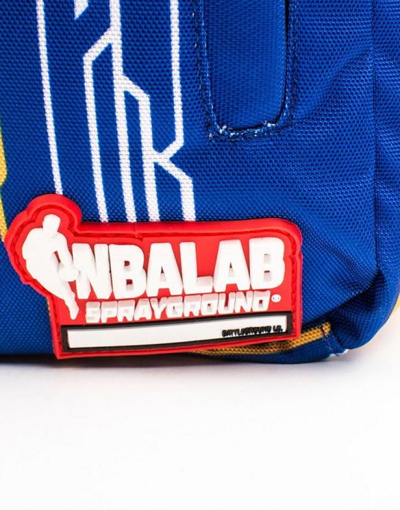 Blue Men's Sprayground Nbalab Backpacks | TBSR23167