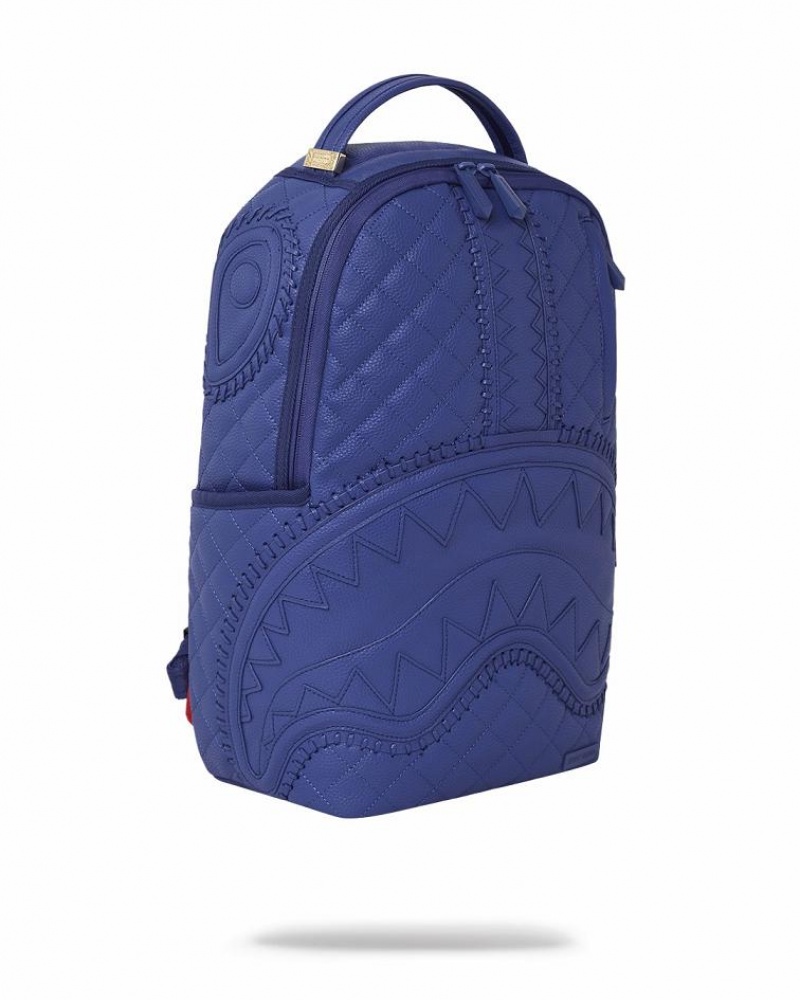 Blue Men's Sprayground Riviera Backpacks | MYTE45109