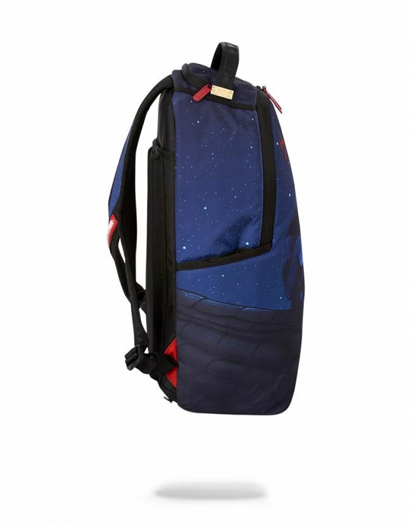 Blue Men's Sprayground The Wolverine Backpacks | LTRQ16973