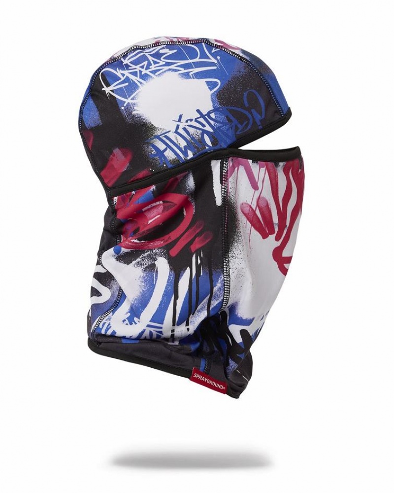 Blue Women's Sprayground Supernatural Ski Mask | EKGX17240