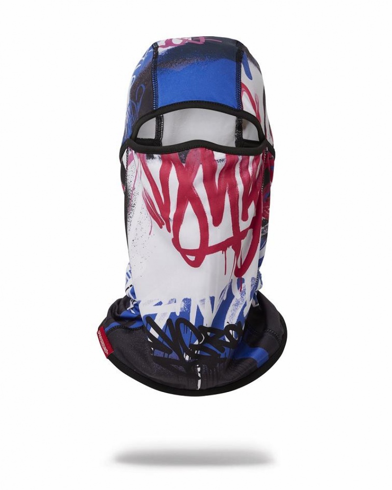 Blue Women\'s Sprayground Supernatural Ski Mask | EKGX17240