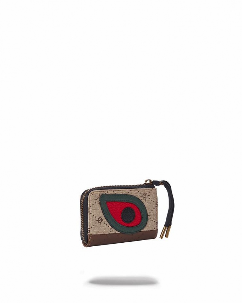 Brown Women's Sprayground Fifth Avenue Wallets | JAYL48026