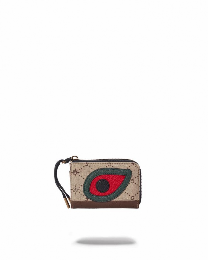 Brown Women's Sprayground Fifth Avenue Wallets | JAYL48026