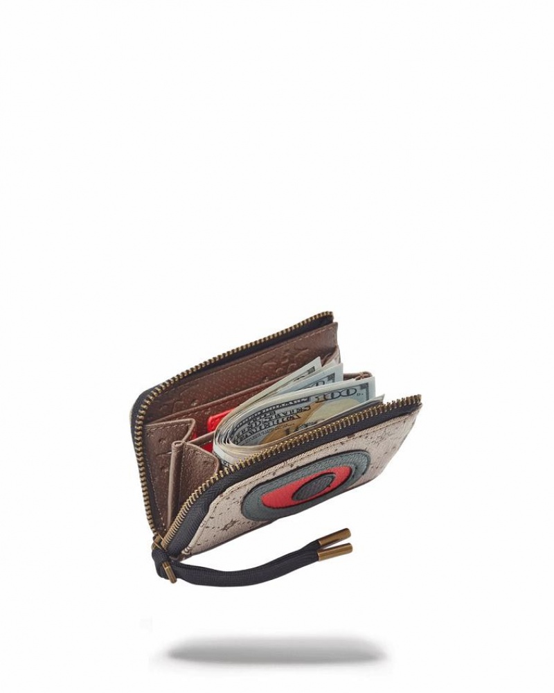 Brown Women's Sprayground Fifth Avenue Wallets | JAYL48026