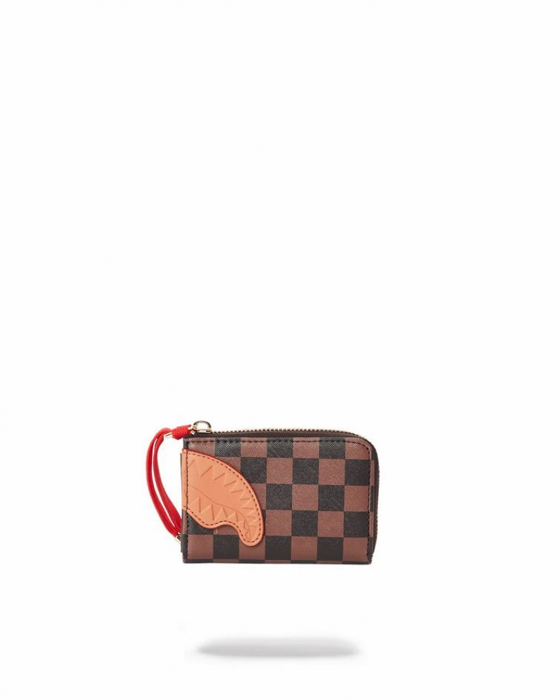 Brown Women's Sprayground Henny Wallets | JOFS85469