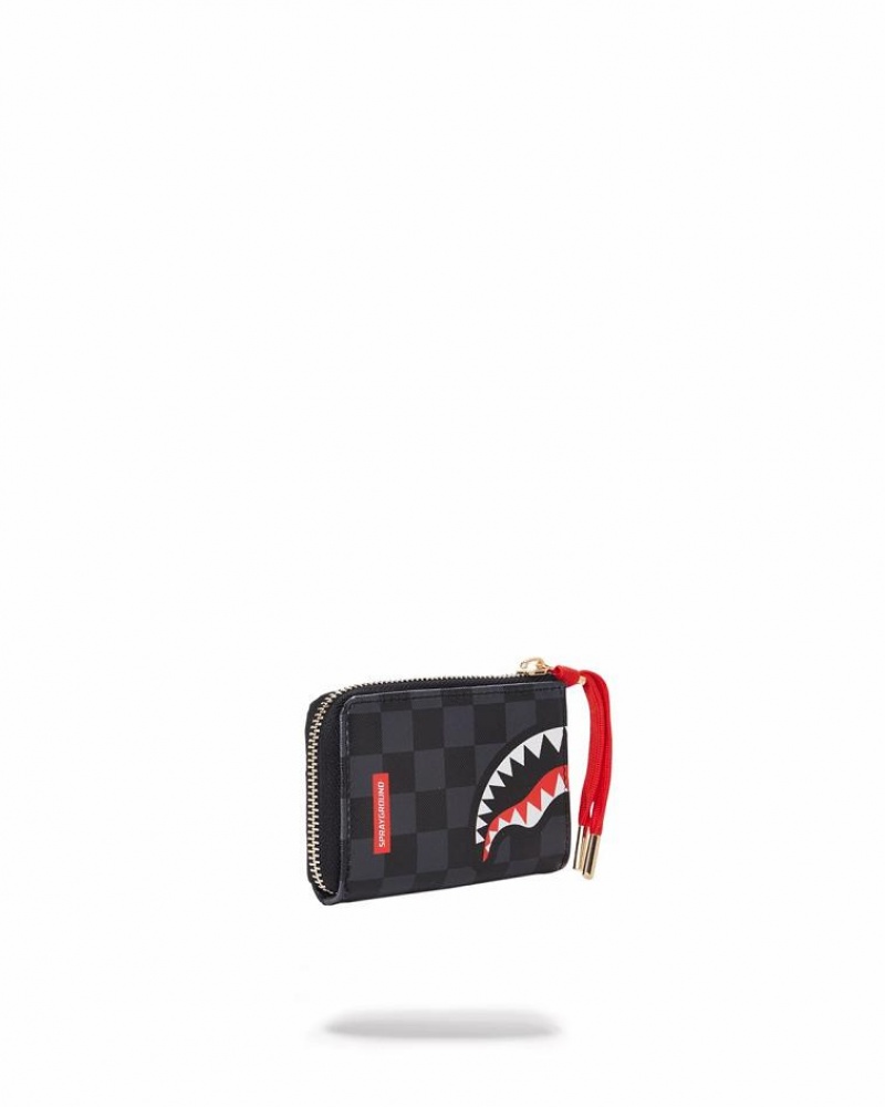 Brown Women's Sprayground Italia Diviso Wallets | RXCU51972