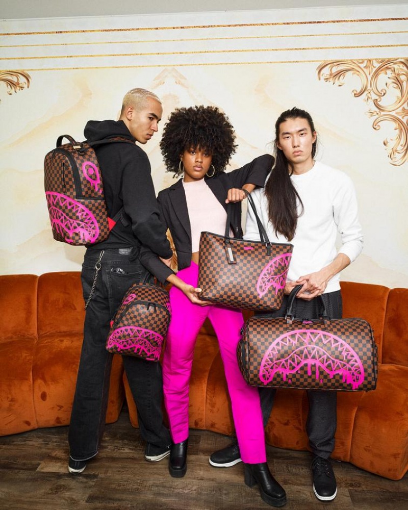 Brown Women's Sprayground The Artists Touch Savage | ASJX94530