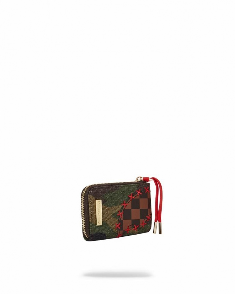 Brown Women's Sprayground The Paradoxx Shark Wallets | GTIA98374