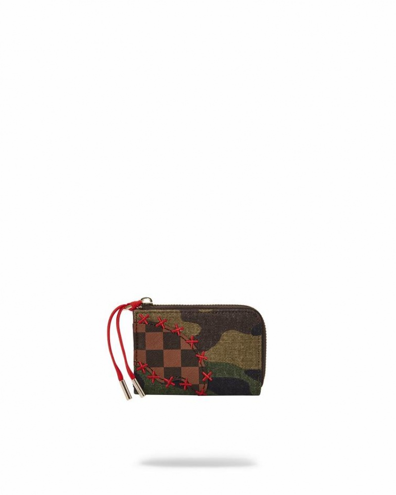 Brown Women's Sprayground The Paradoxx Shark Wallets | GTIA98374