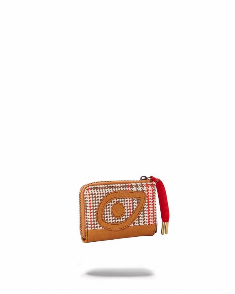 Brown Women's Sprayground Turbo 500 Wallets | SXOI12834