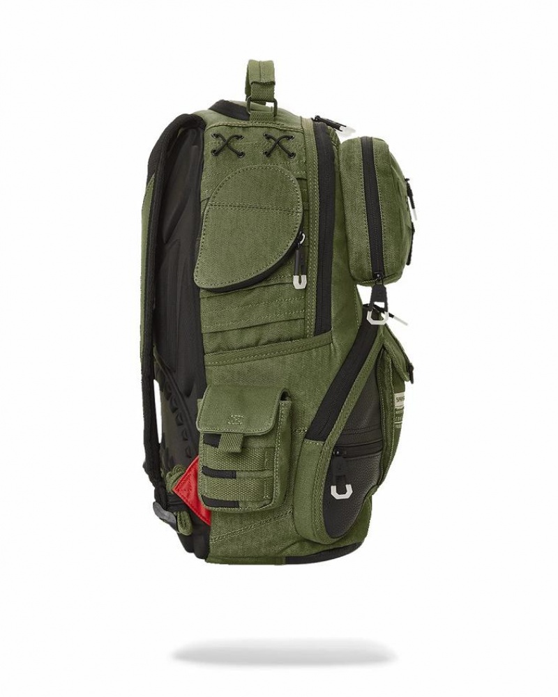 Green Men's Sprayground Special Ops Operation Succe Backpacks | GRMX16243