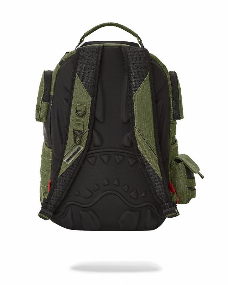 Green Men's Sprayground Special Ops Operation Succe Backpacks | GRMX16243