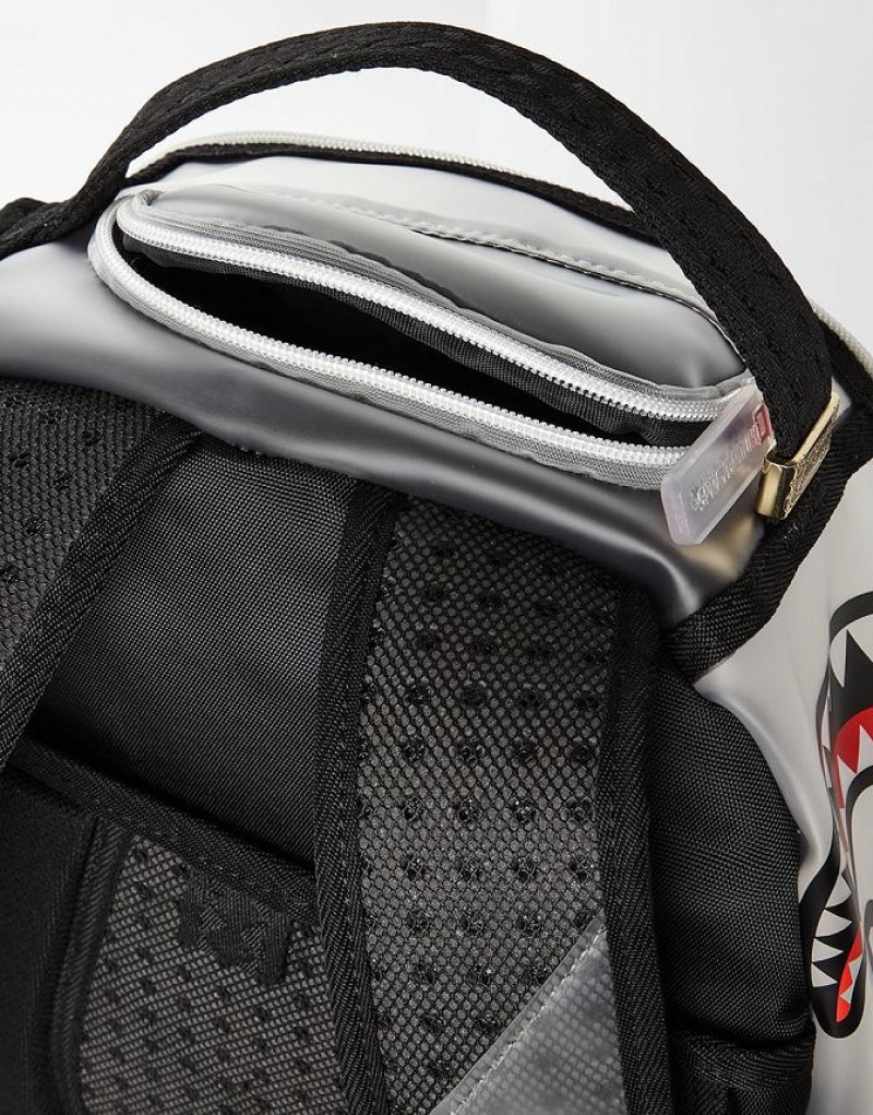 Grey Men's Sprayground Rip Me Open Backpacks | FMNX10594