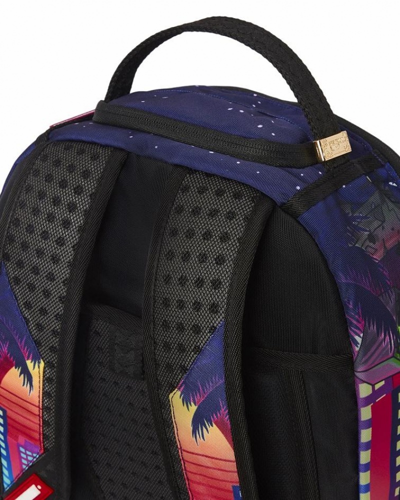 Multicolor Men's Sprayground 305 Future Backpacks | YKJW30417