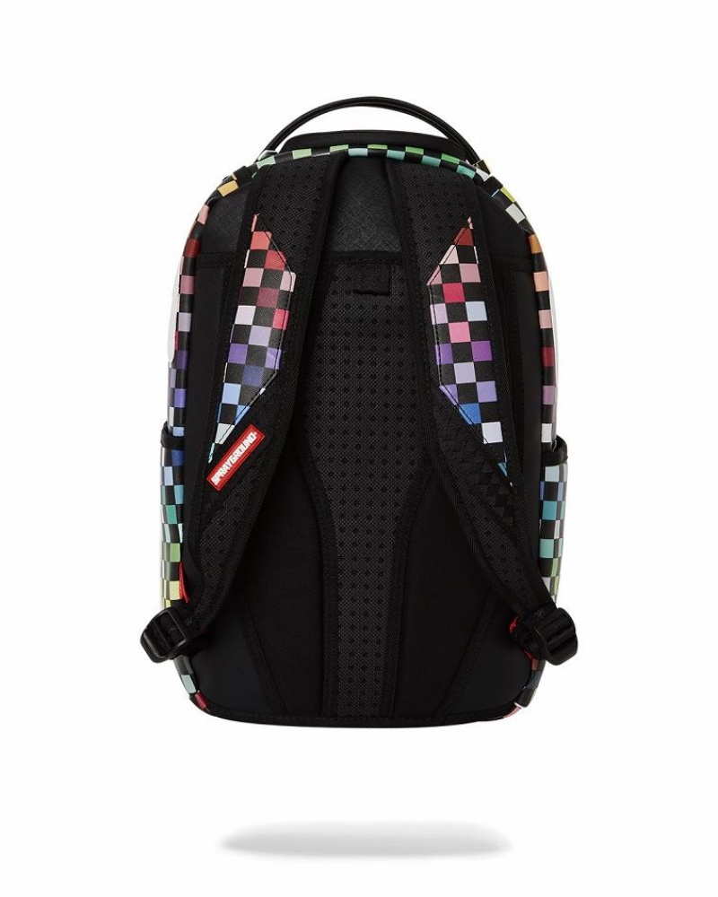 Multicolor Men's Sprayground 3am Infiniti Backpacks | UCQM46387