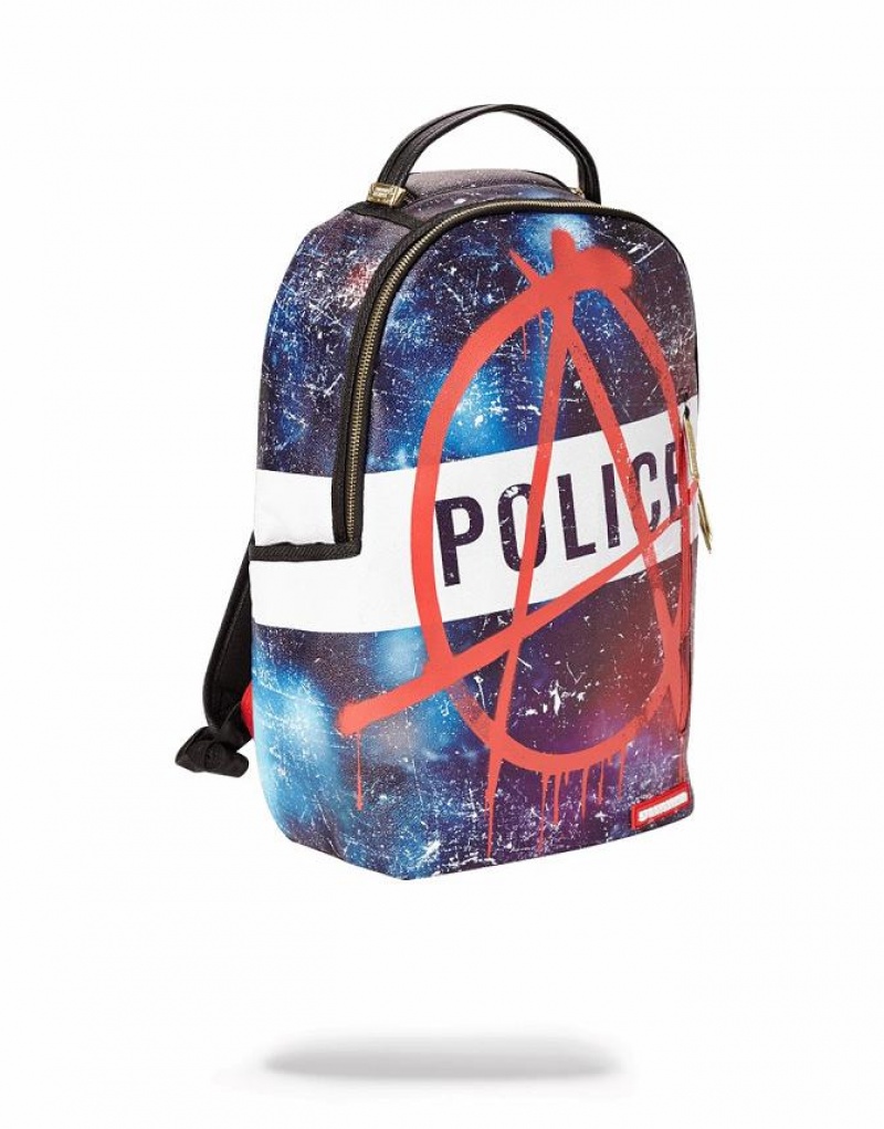 Multicolor Men's Sprayground Anarchy Backpacks | TQSB56098