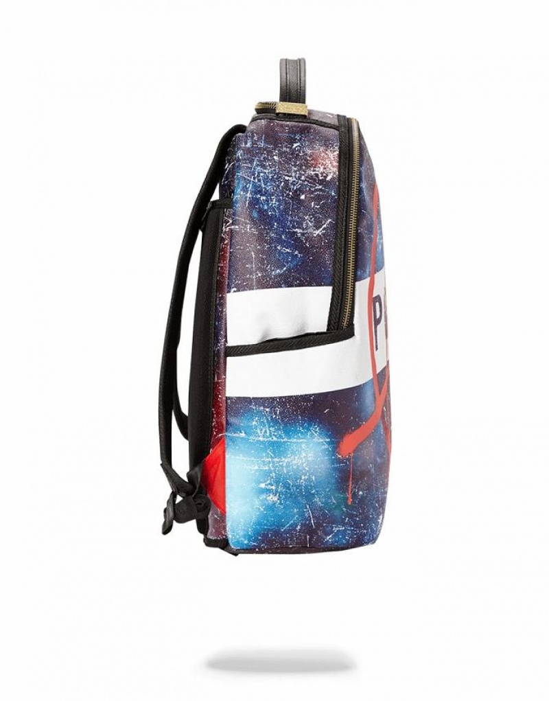 Multicolor Men's Sprayground Anarchy Backpacks | TQSB56098