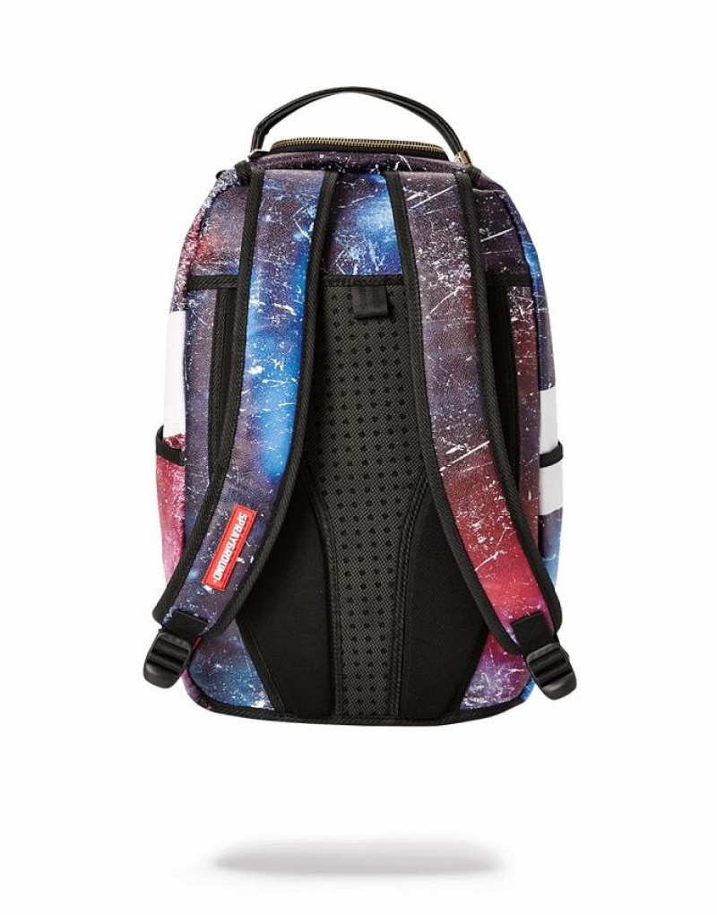 Multicolor Men's Sprayground Anarchy Backpacks | TQSB56098