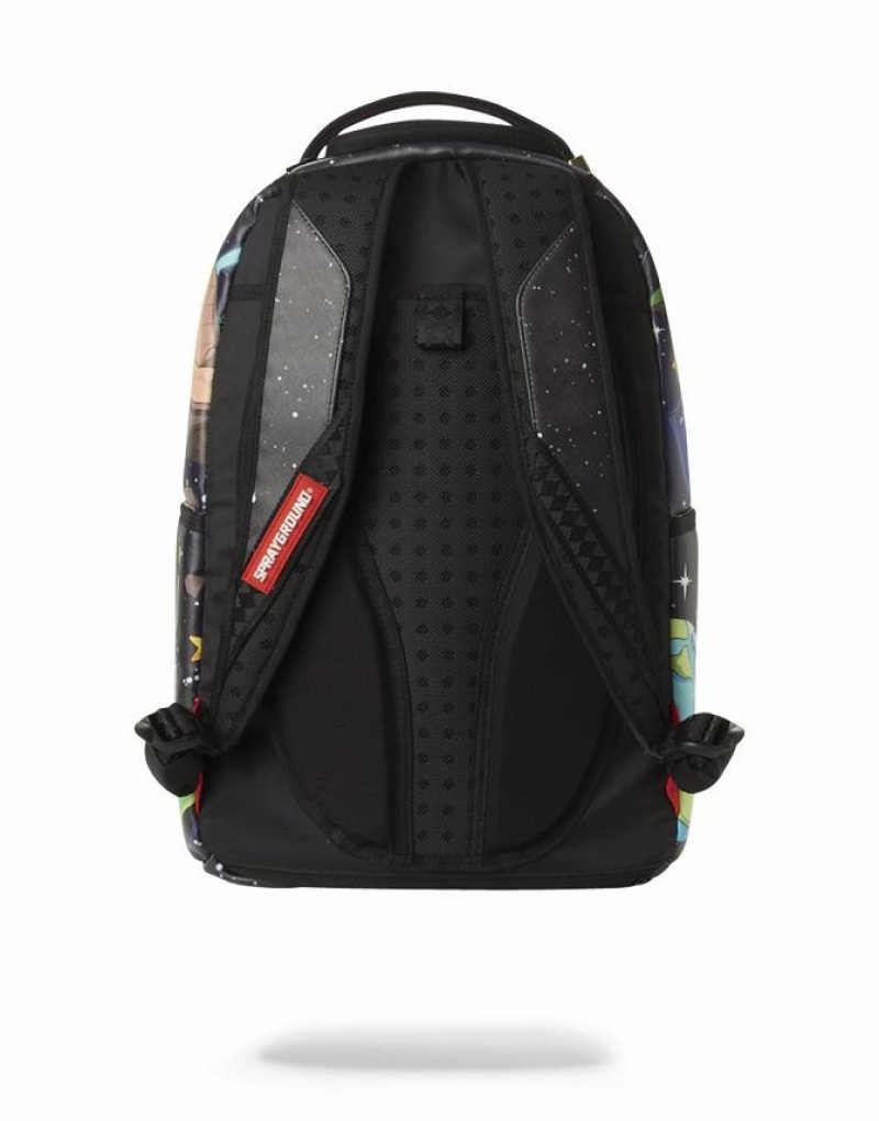 Multicolor Men's Sprayground Astro Backpacks | UDSW23750