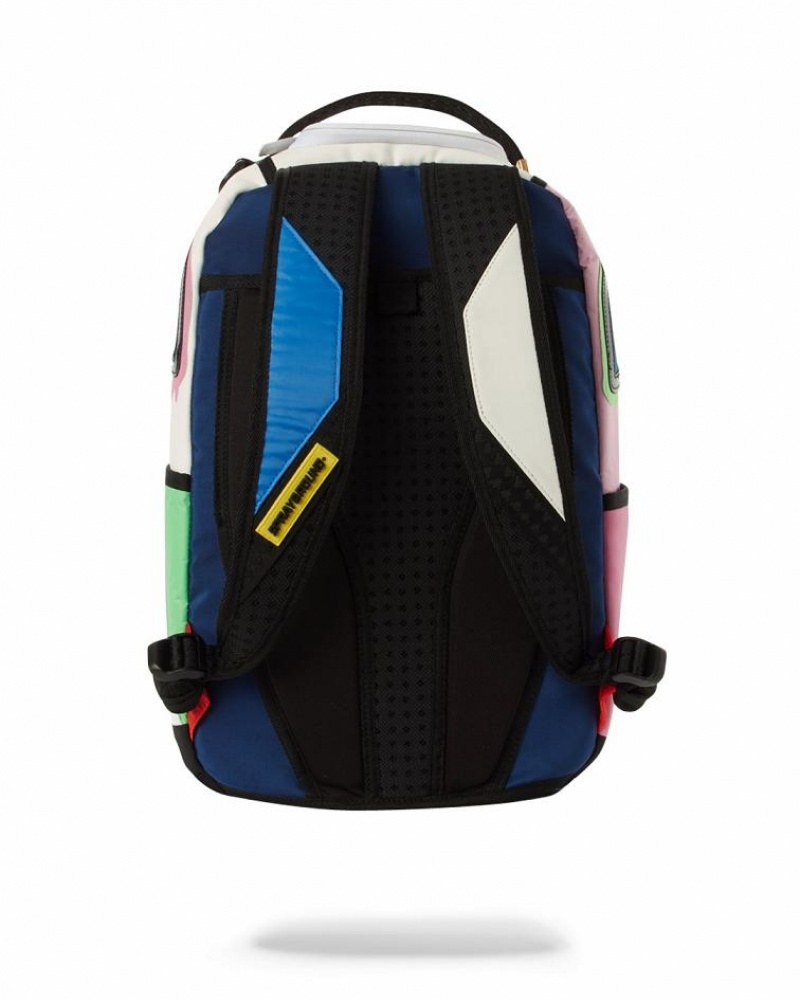 Multicolor Men's Sprayground Bel Air Backpacks | NLJR08712