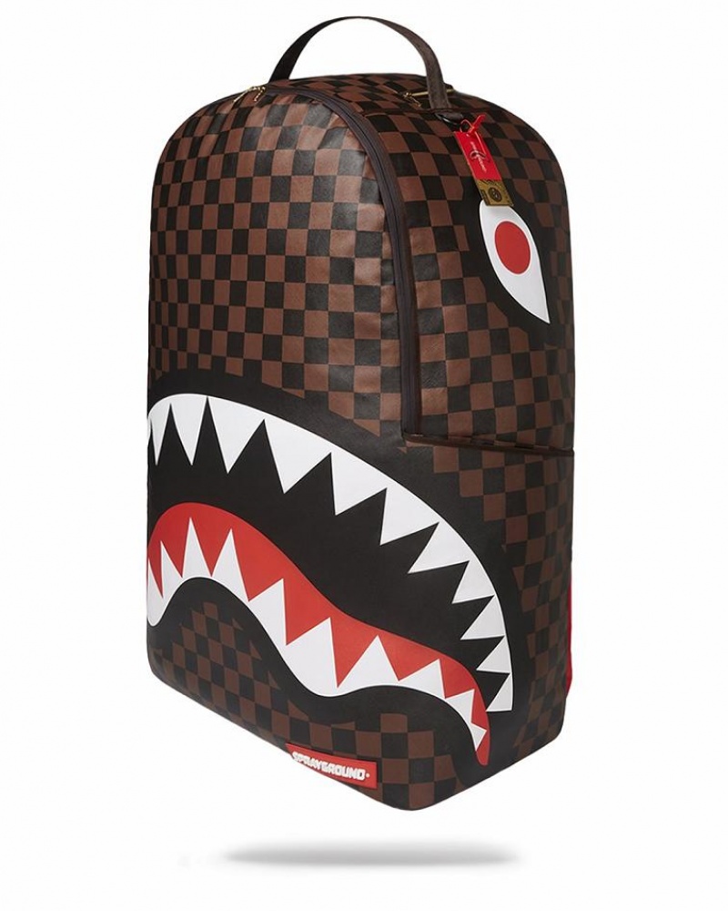 Multicolor Men's Sprayground Biggest In The World Backpacks | VQRK97125