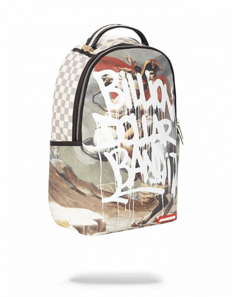 Multicolor Men's Sprayground Billion Backpacks | UYBT78941