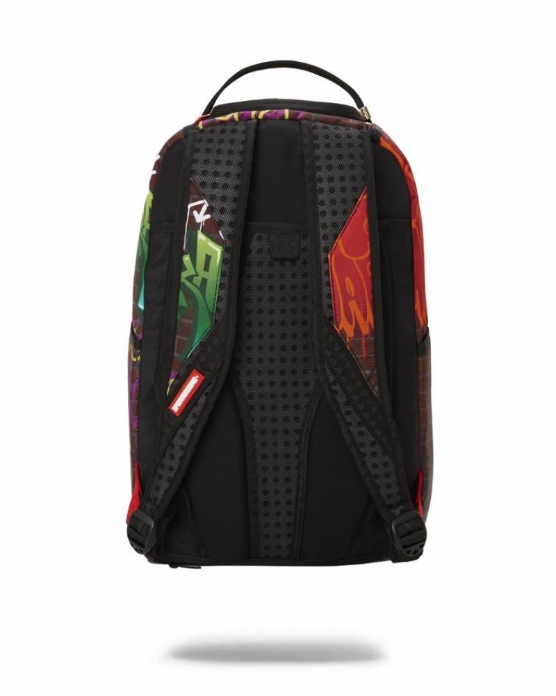 Multicolor Men's Sprayground Bugs Master Carrots Backpacks | FZVO50214