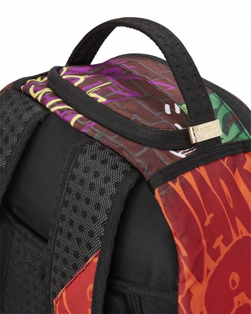 Multicolor Men's Sprayground Bugs Master Carrots Backpacks | FZVO50214