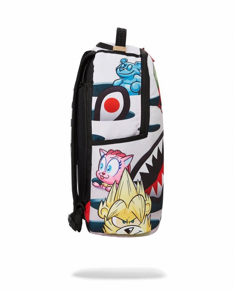 Multicolor Men's Sprayground Can't Catch Me Backpacks | RCDN31590