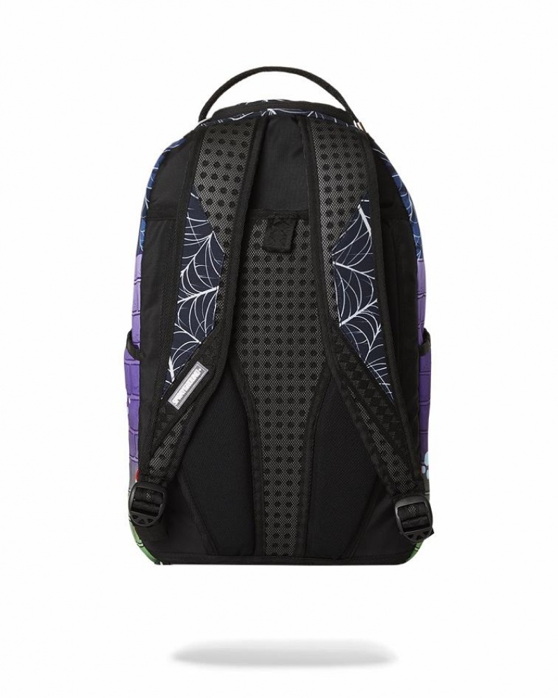 Multicolor Men's Sprayground Casper Graff Nights Backpacks | DRBV75924